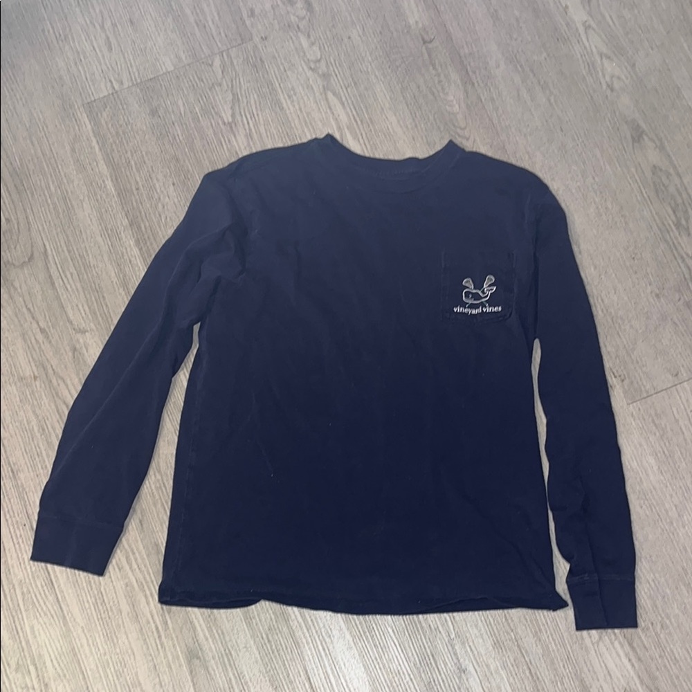 Vineyard Vines Navy Long Sleeve Shirt